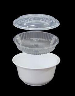 Ramen 1550 White Plastic Ramen Bowl